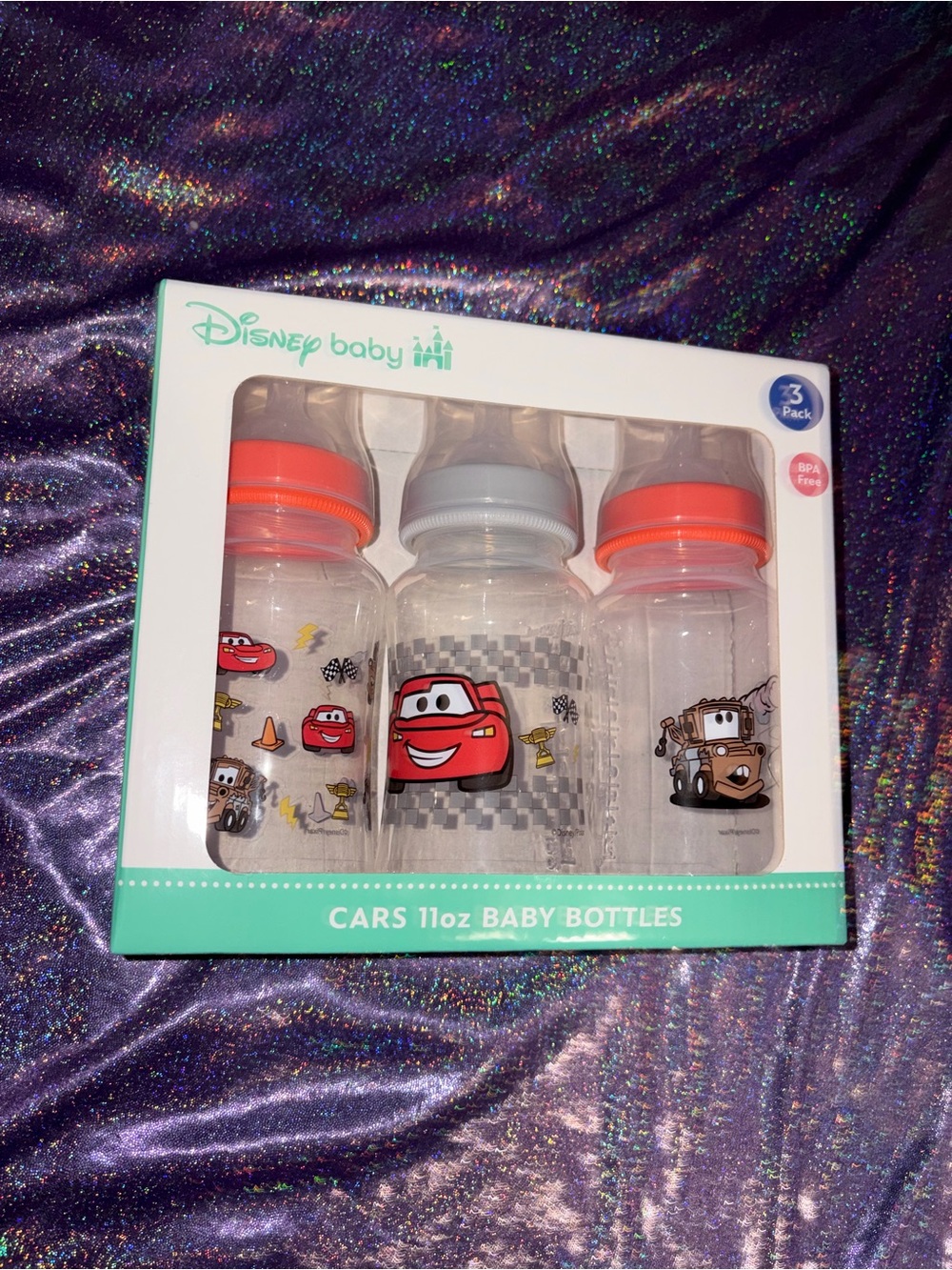 Disney Baby Lightning McQueen Baby Bottles